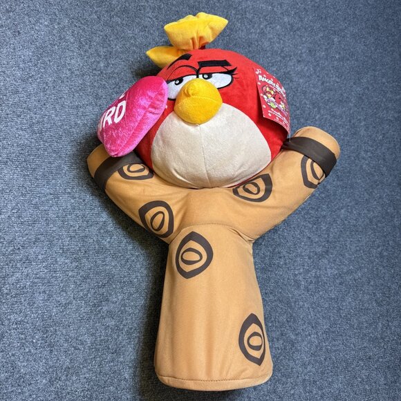 Rare‎ 2014 JUMBO Angry Birds Slingshot Plush - Picture 2 of 13